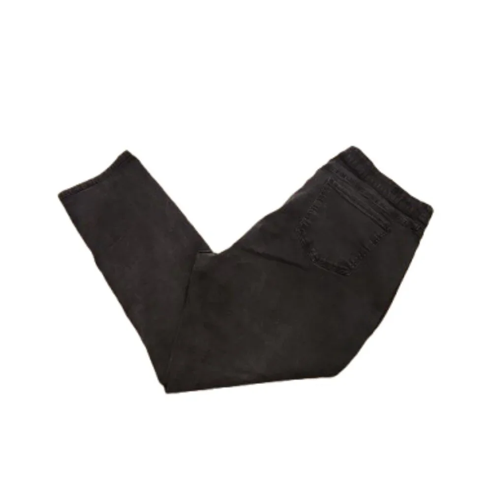 Kut from the Kloth Black Rinse High-Rise Katy Boyfriend Jeans Size: 20W